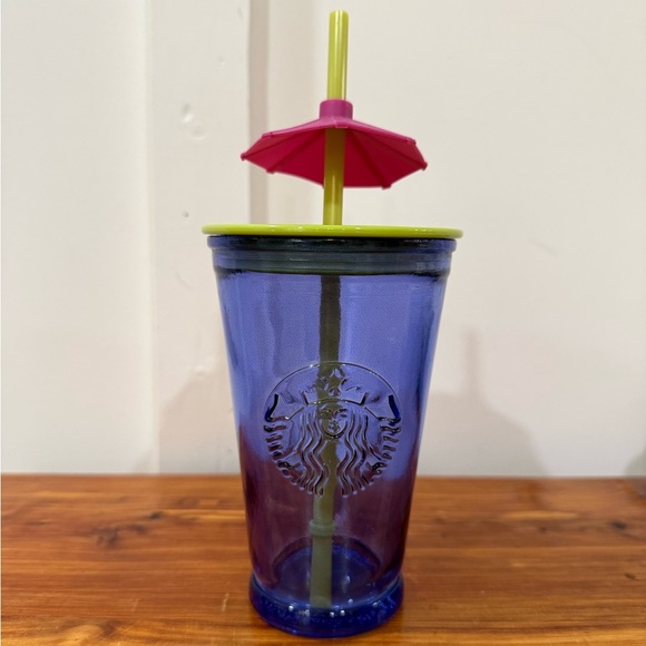 Starbucks Recycled Glass Cold Cup Tumbler Hawaii Collection - Picture 1 of 7